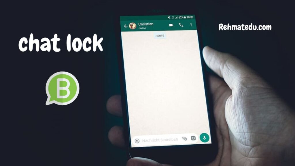 Whatsapp new update chat lock