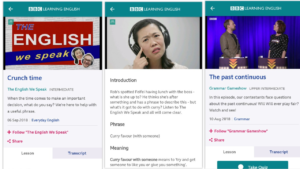 bbc english learning app